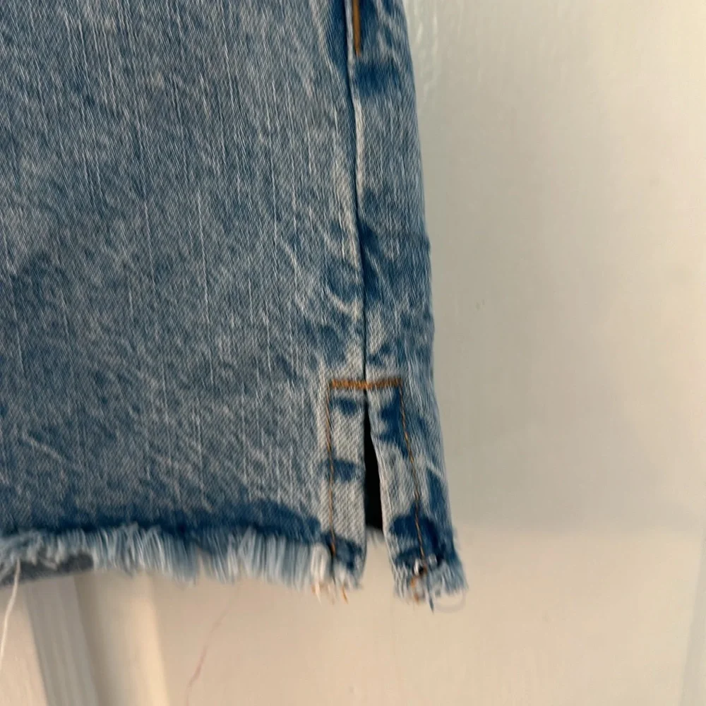 Zara Girls Denim Jean Skirt Size 7